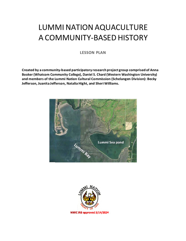 Lummi Nation Aquaculture: A Community-Based History Lesson Plan