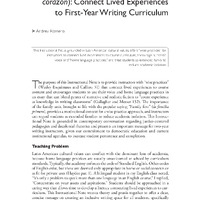 PDF Romero "Write From the Heart"